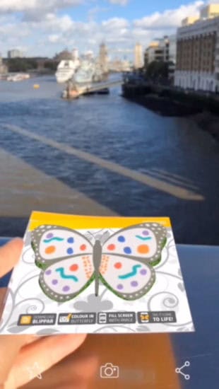 augmented reality examples education interactive art blippar