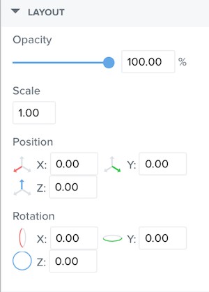 Augmented reality tutorial for beginners: Creating scenes Layout Settings 000 2
