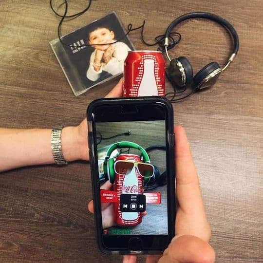 What’s the best way to publish augmented reality: SDK, AR app or Web AR? Augmented reality examples - AR app - Coca Cola and Blippar