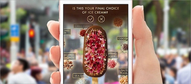 How web AR drove footfall & sales to Magnum’s retail store Augmented Reality Campaign - Blippar & Magnum